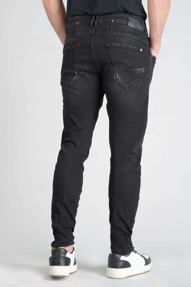 Alost 900/03 tapered twisted jeans destroy schwarz Nr.1