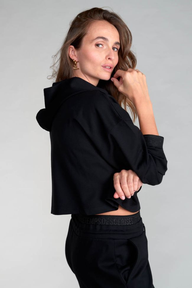 Kapuzen-sweatshirt Jemmagi in schwarz