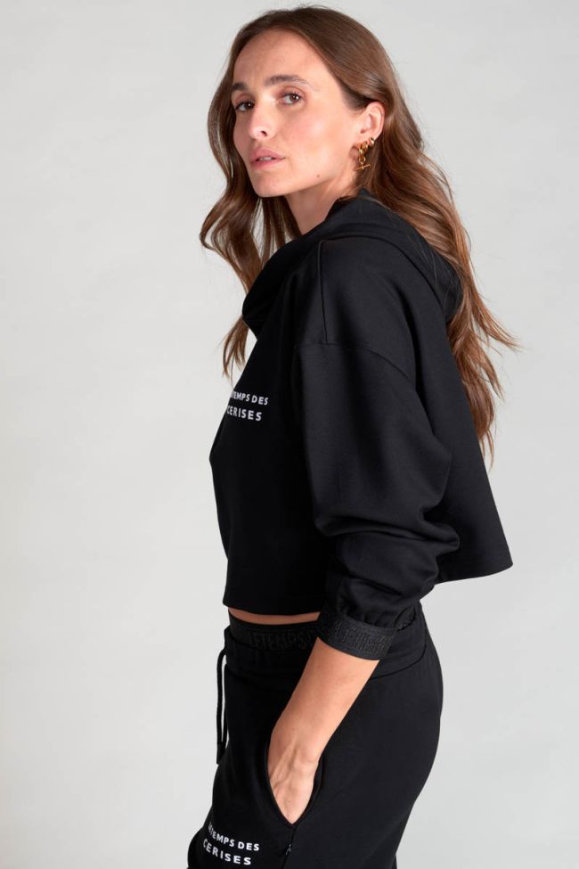 Kapuzen-sweatshirt Jemmagi in schwarz