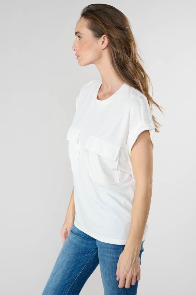 T-shirt Freesia in weiß