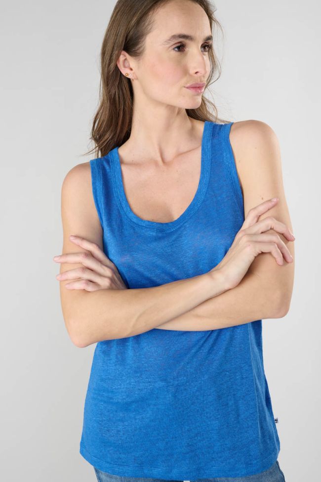 Tanktop Jacinth in blau