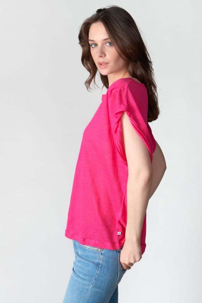 T-shirt Muflier in rosa