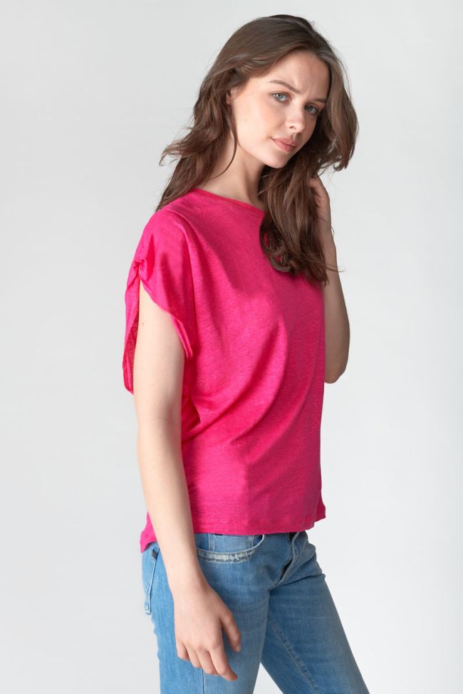 T-shirt Muflier in rosa