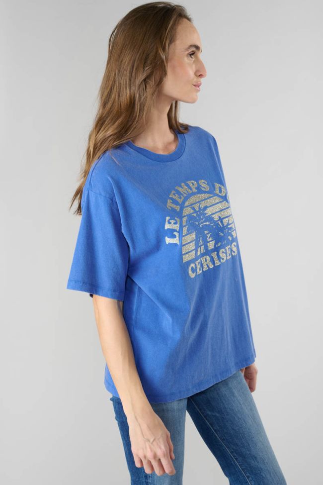 T-shirt Riley in blau