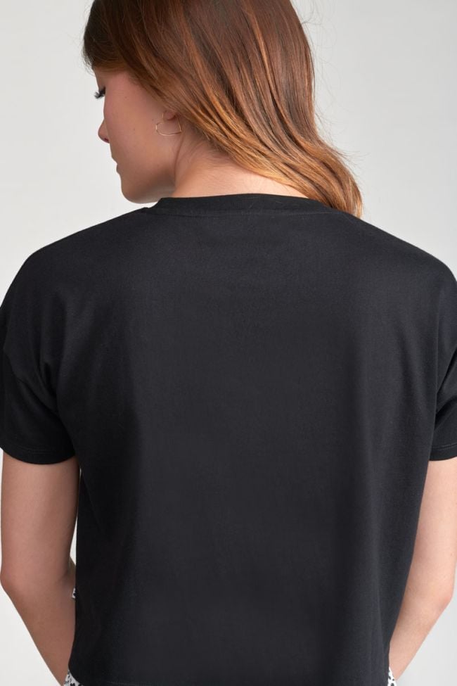 T-shirt Wileygi in schwarz