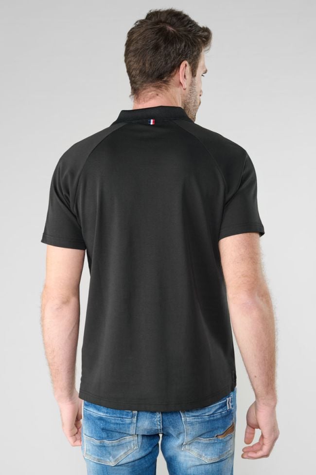 Poloshirt Clab in schwarz