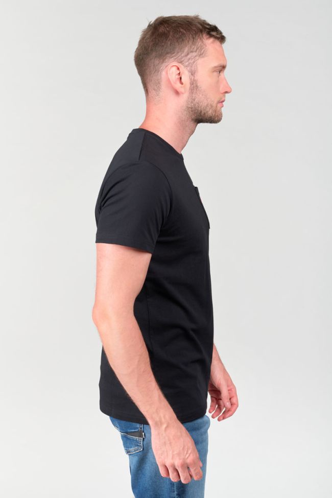 T-shirt Holt in schwarz