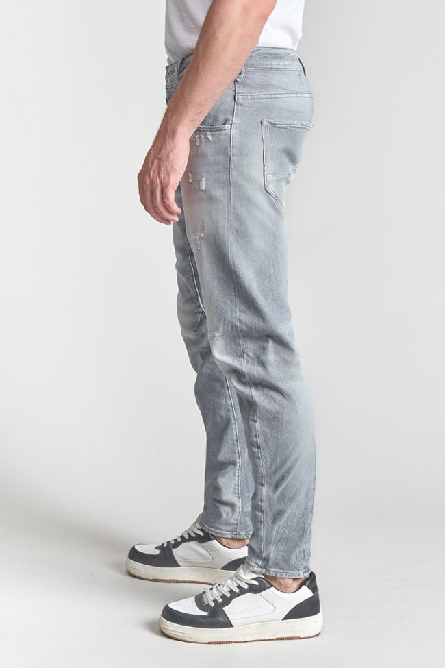 Alost 900/03 tapered twisted jeans destroy grau Nr.3