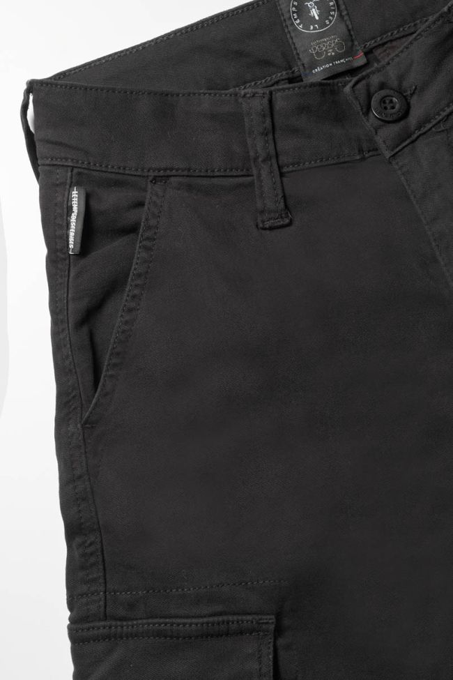 Tapered pants Kalvin in schwarz