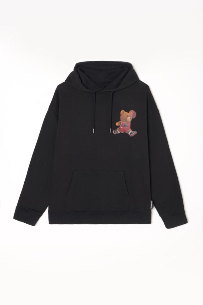 Kapuzen-sweatshirt Lorobo in schwarz