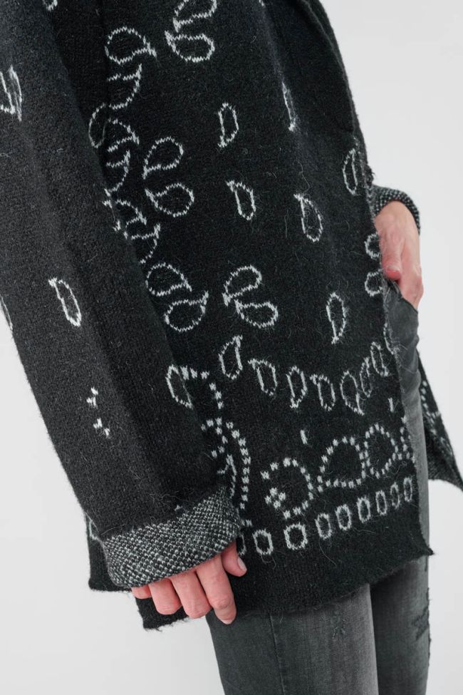 Cardigan Bao in schwarz
