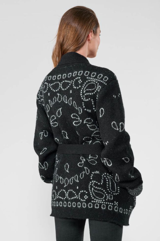 Cardigan Bao in schwarz