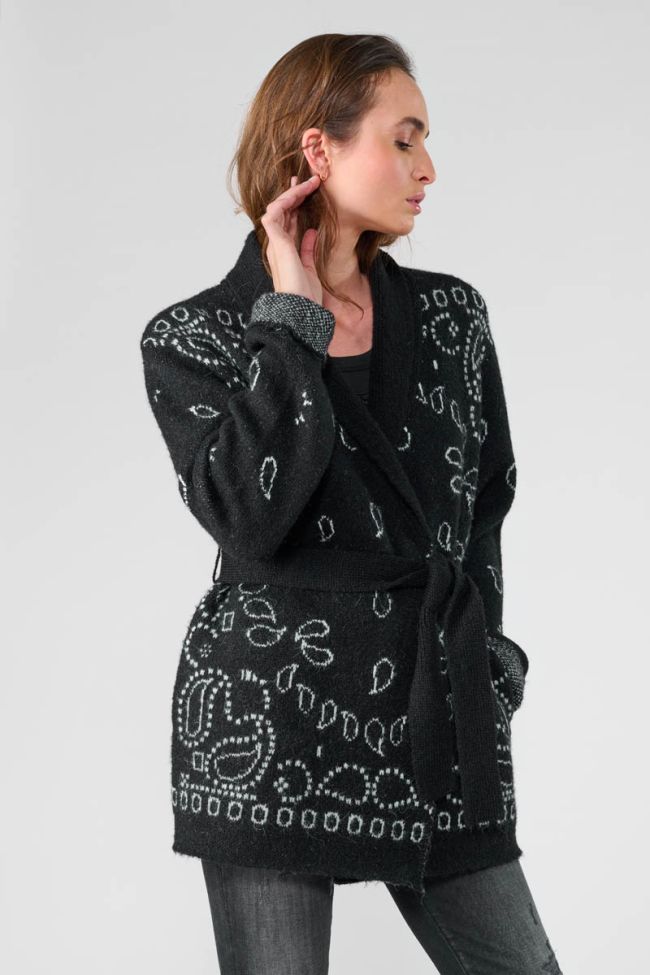 Cardigan Bao in schwarz