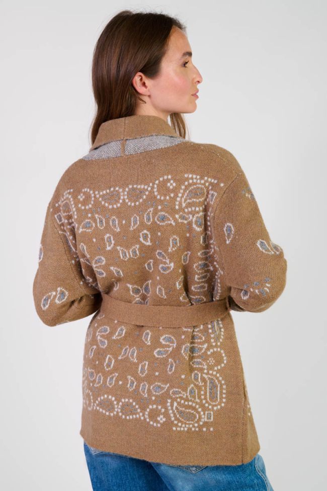 Cardigan Bao in grau