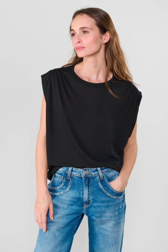 T-shirt Fraser in schwarz