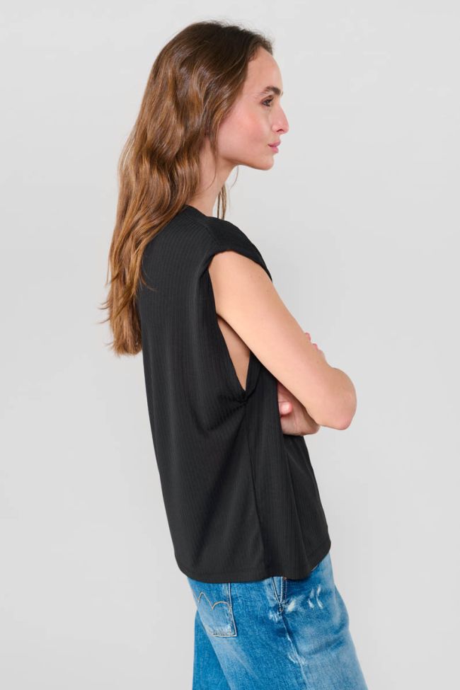 T-shirt Fraser in schwarz