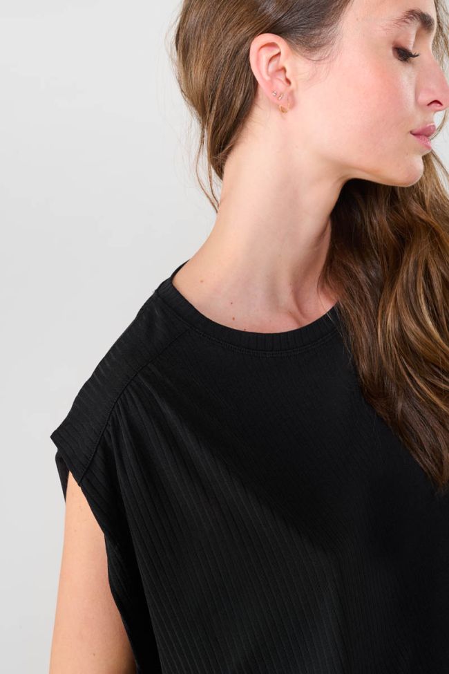 T-shirt Fraser in schwarz