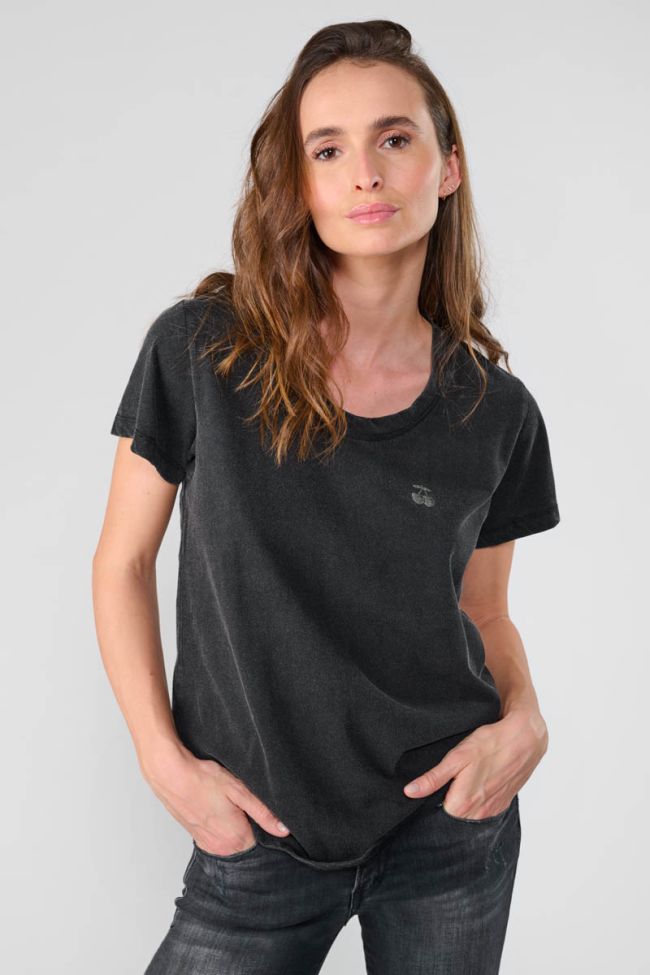 T-shirt Hagri in schwarz
