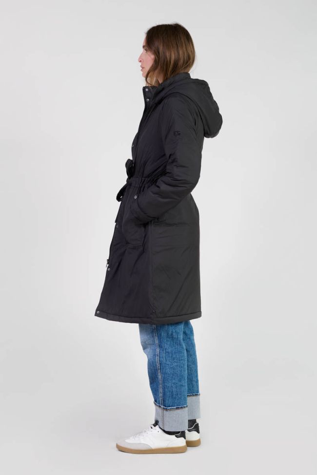 Parka Mendiaun in schwarz