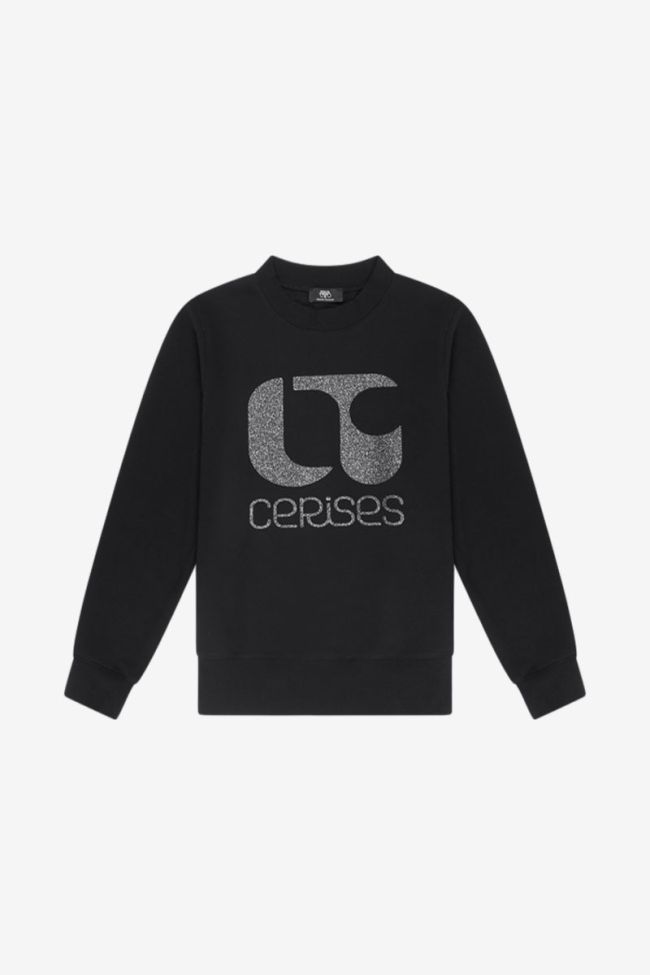 Sweatshirt Paolo in schwarz