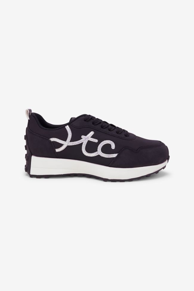 Run Sneakers in Schwarz