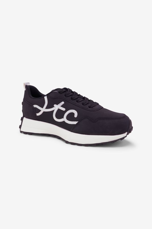 Run Sneakers in Schwarz