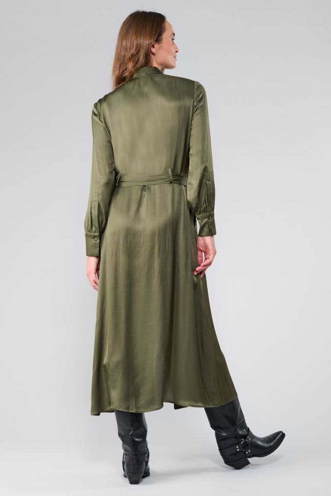 Langes kleid Sera in grün