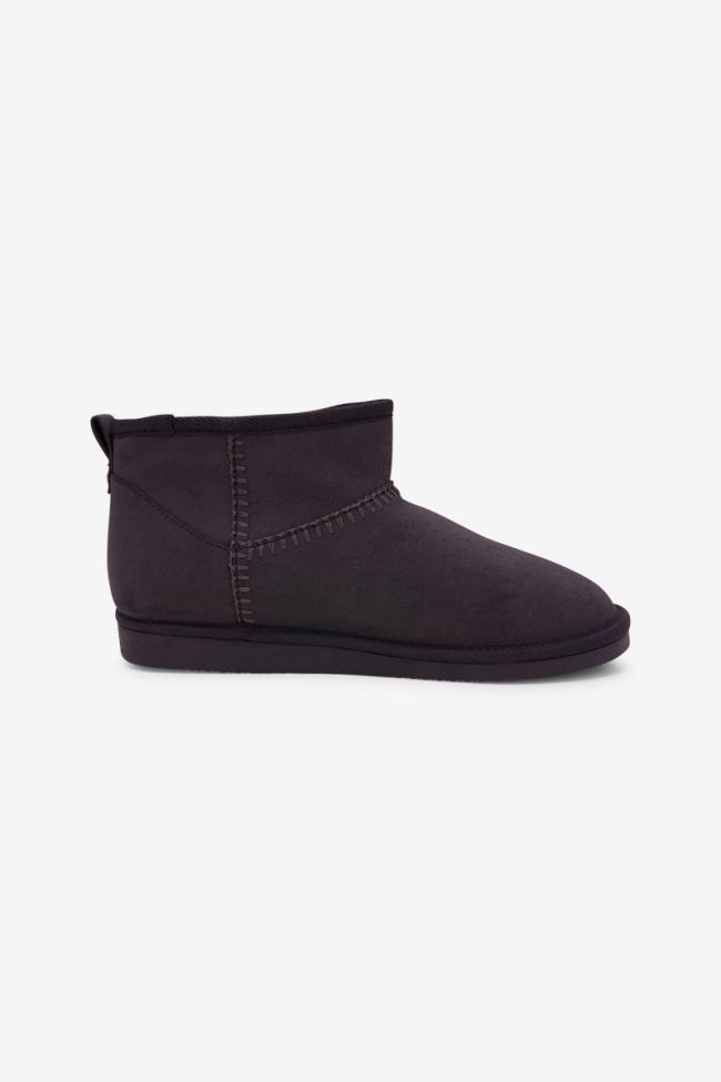 Snow Boots gefüttert in schwarz