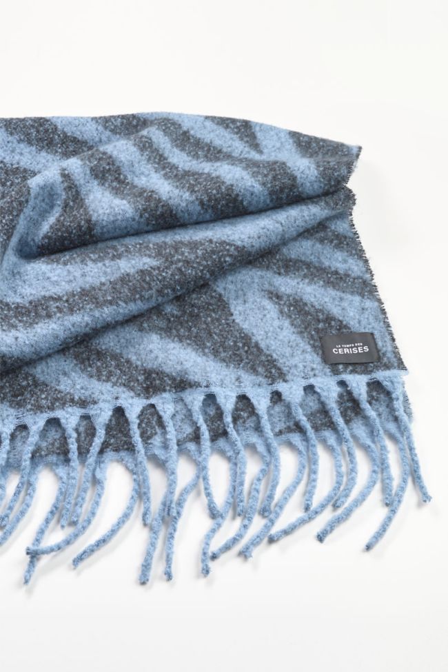 Schal Terara in blau