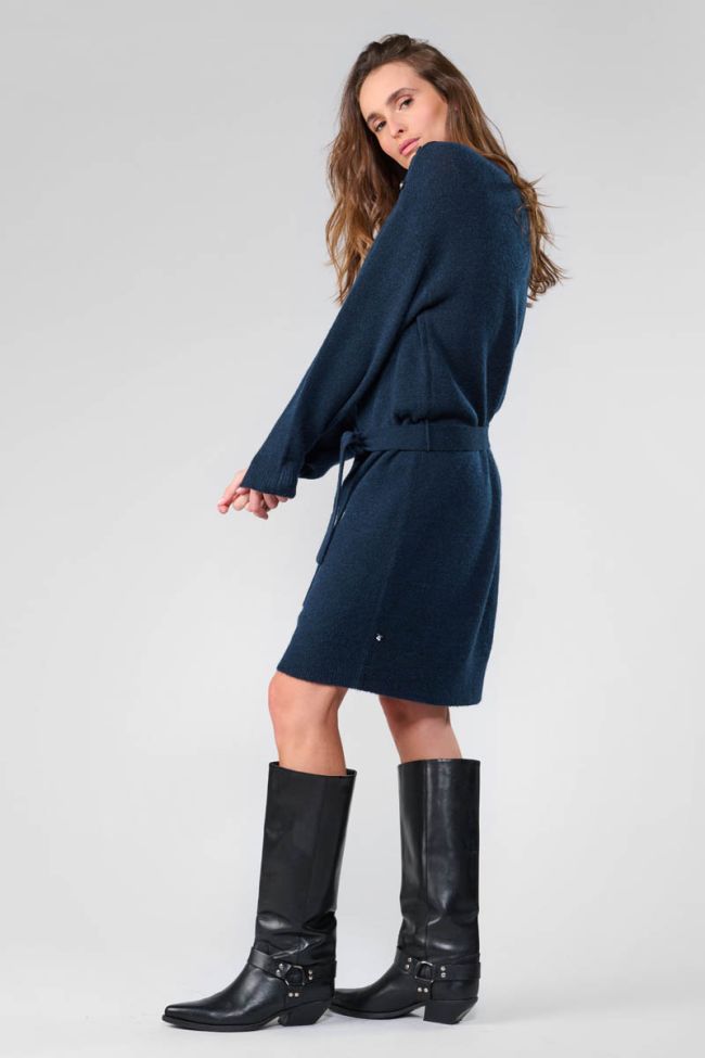 Kleid Tortanq in blau