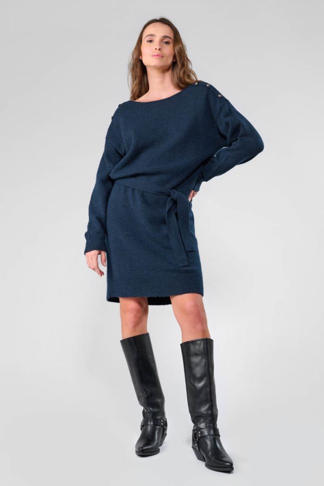 Kleid Tortanq in blau