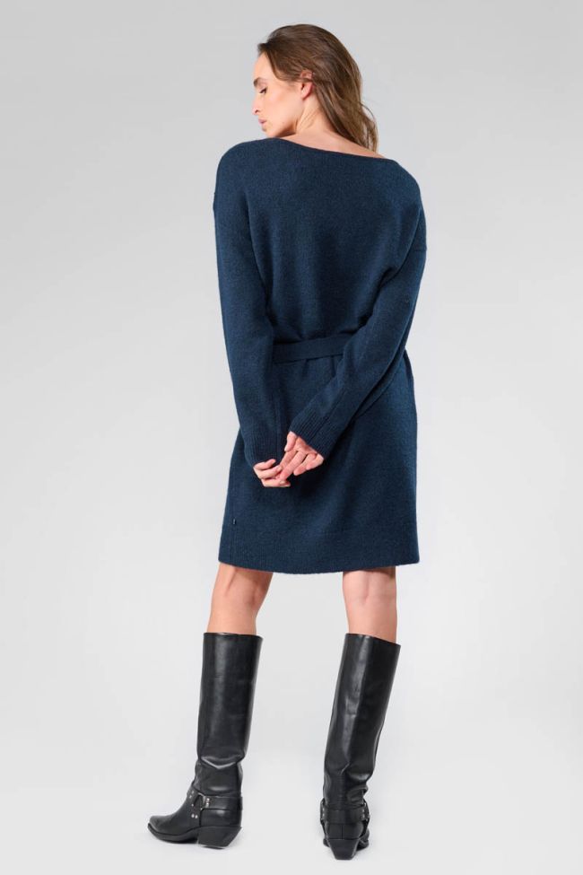 Kleid Tortanq in blau