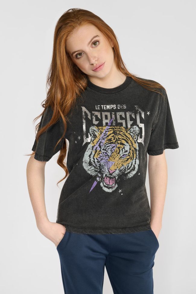 T-shirt Abbigi in schwarz