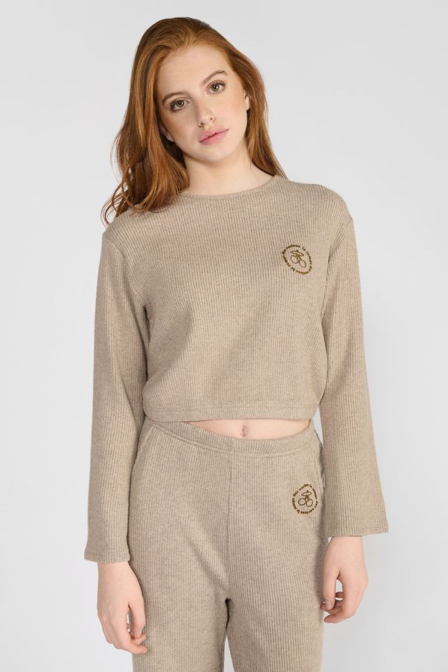 Sweatshirt Auregi in braun