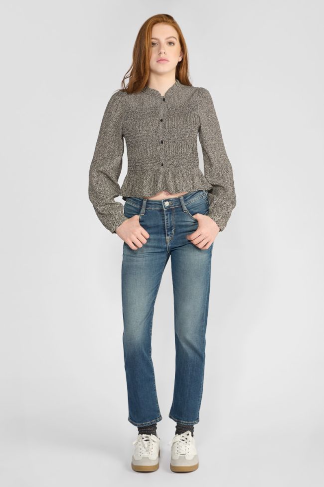 Jeans regular Lise high waist blau Nr.3