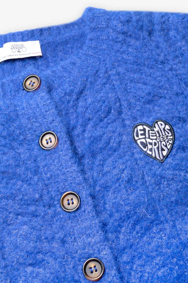 Cardigan Melagi in blau