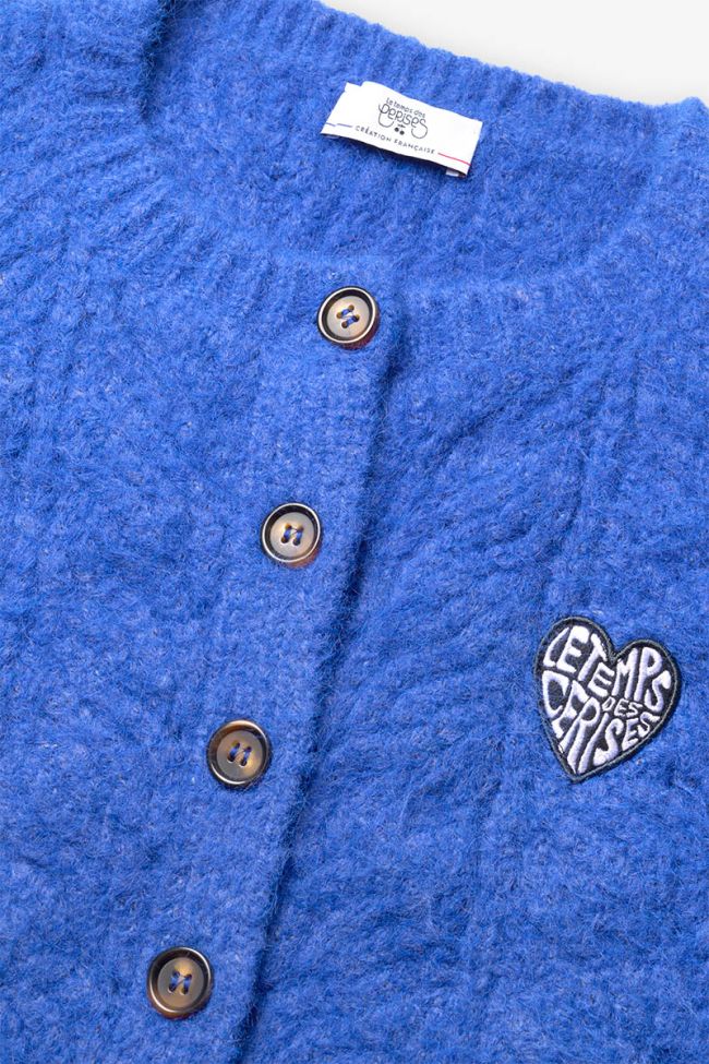 Cardigan Melagi in blau