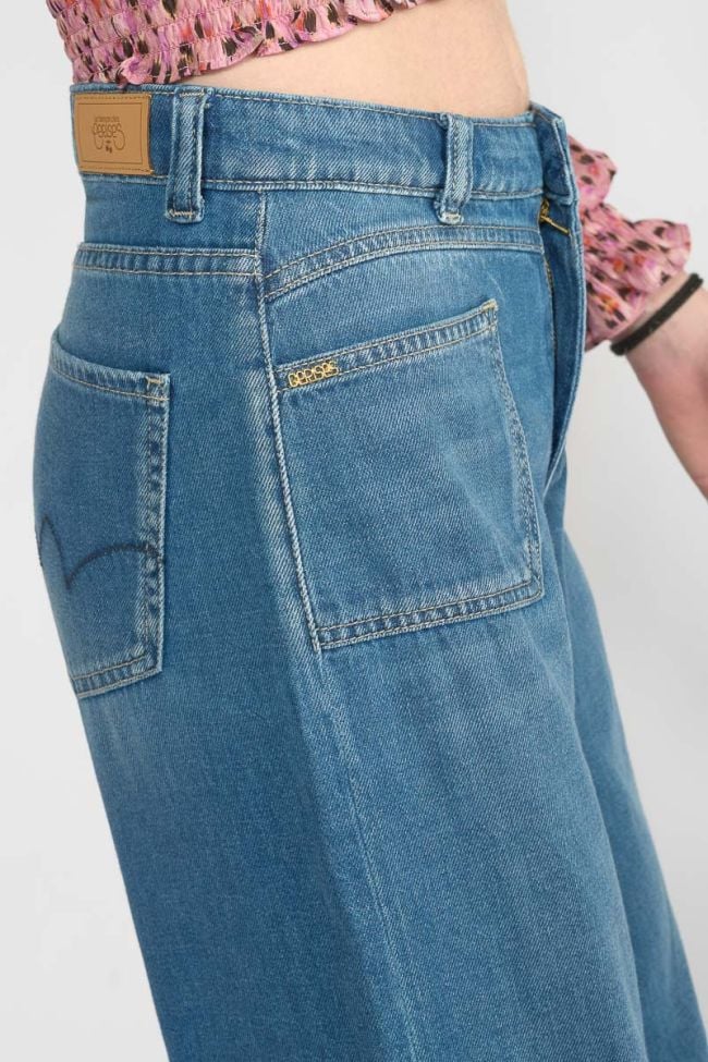 Jeans flare Queen high waist blau Nr.4