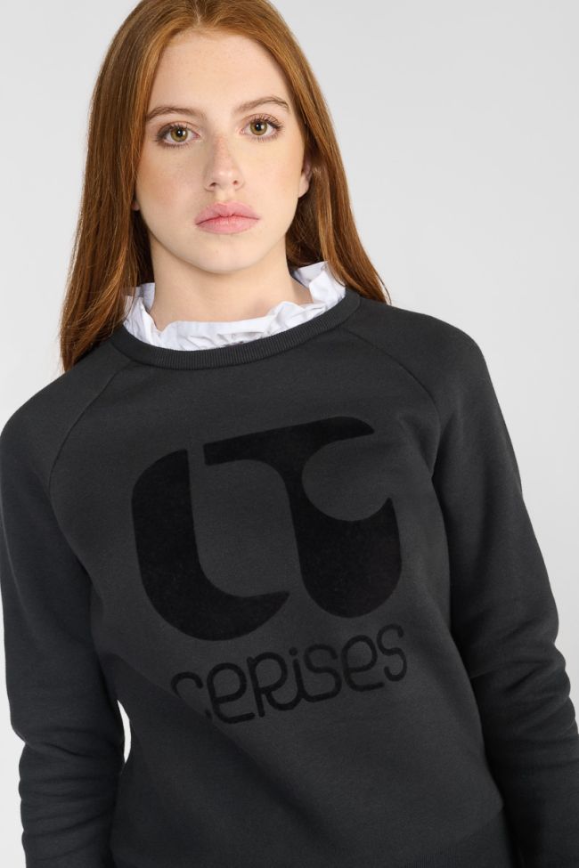 Sweatshirt Titagi in schwarz