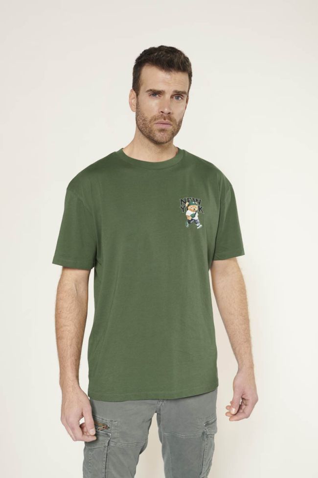 T-shirt Bam in grün
