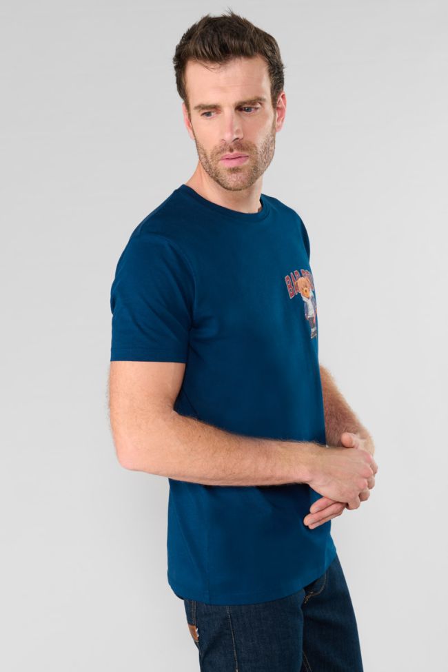 T-shirt Kenta in schwarz