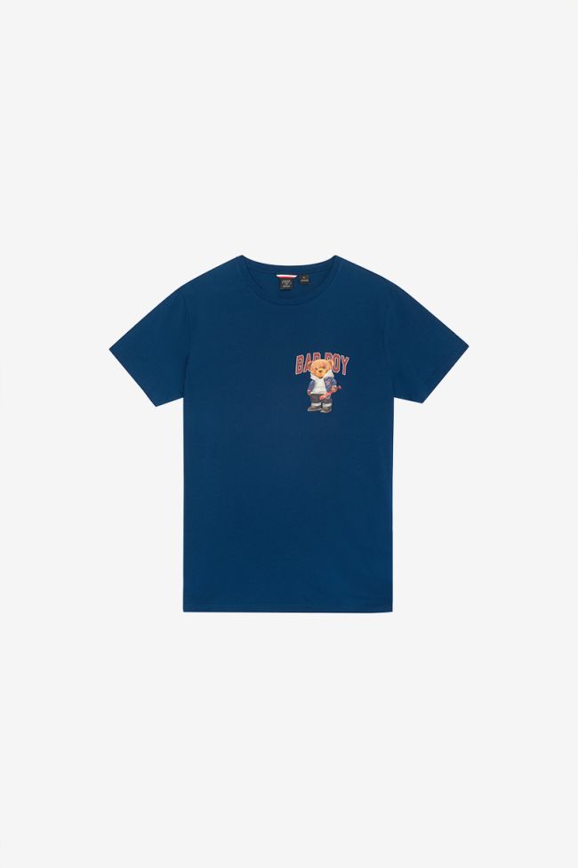 T-shirt Kenta in schwarz
