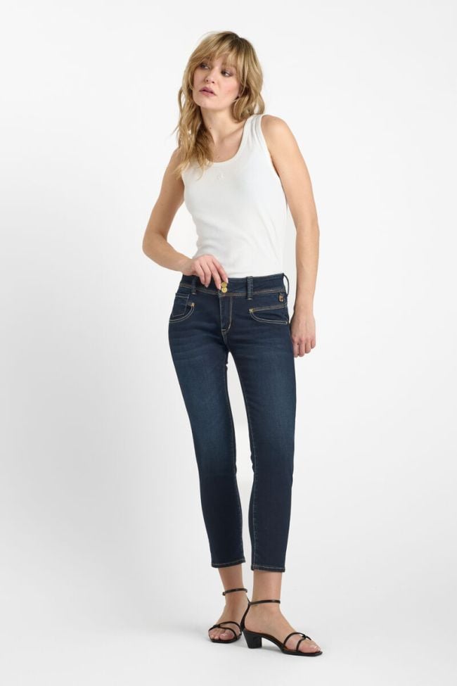Jeans 100/14 pulp skinny Lalo 7/8 blau-schwarz Nr.1