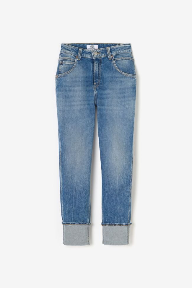 Jeans 400/60 girlfriend Jama high waist blau Nr.4
