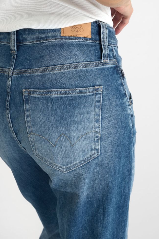 Jeans 400/60 girlfriend Thil high waist destroy blau Nr.4