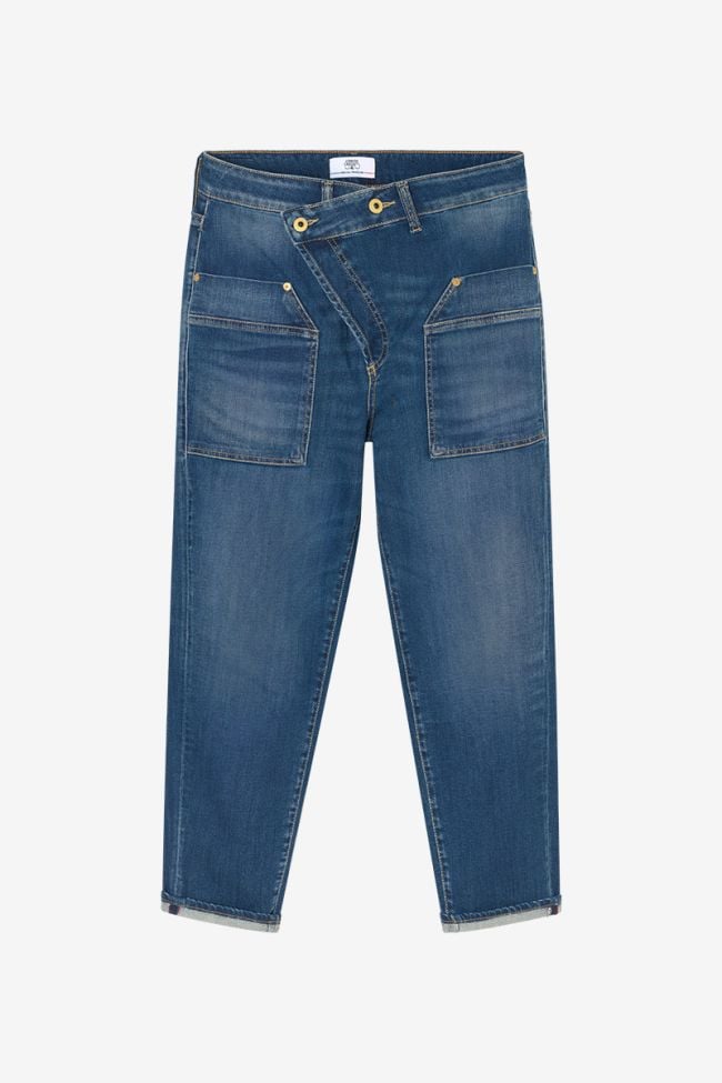 Jeans boyfit Cosy Pocket 7/8 blau Nr.2