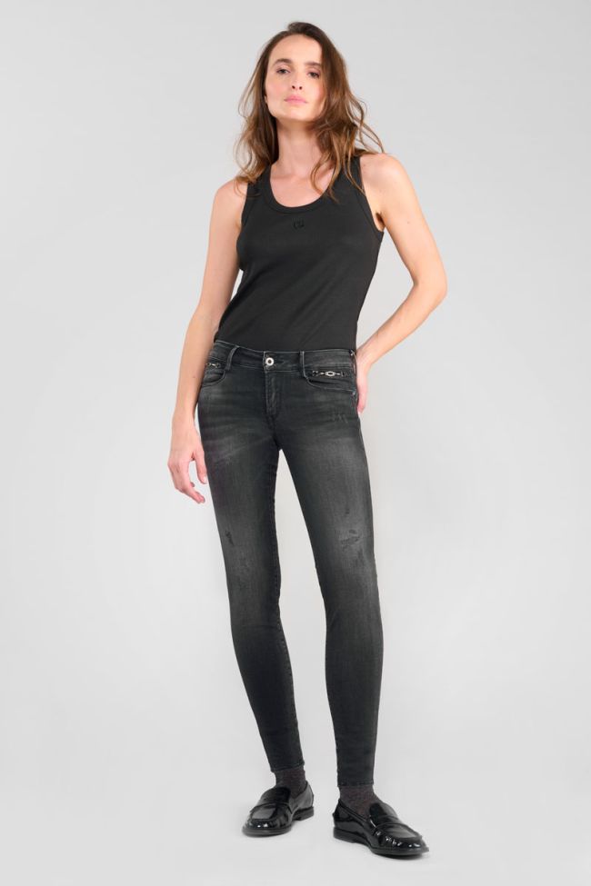 Jeans pulp slim Dalila 7/8 destroy schwarz Nr.1