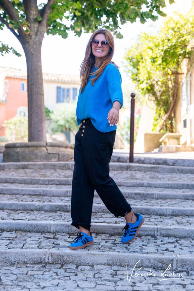 James 400/60 girlfriend by Véronika Loubry Jeans mit hoher Taille schwarz