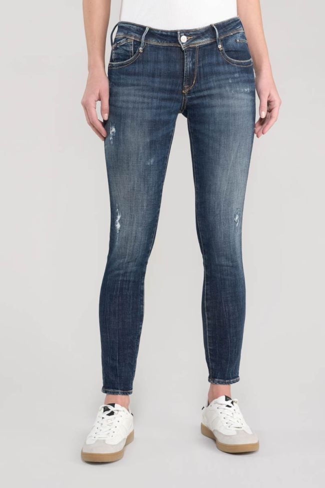 Jeans pulp slim Sally 7/8 destroy blau Nr.1