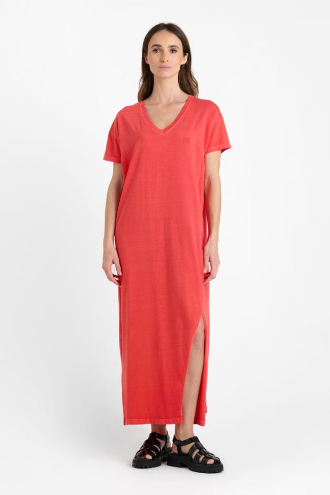 Langes kleid Rojo